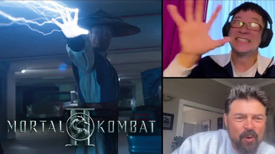 Video for the film Mortal Kombat 2 — Talent Reacts to Official Trailer