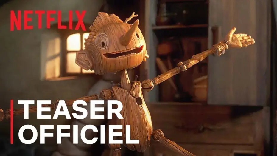 Video for the film Guillermo del Toro's Pinocchio — Teaser officiel VF