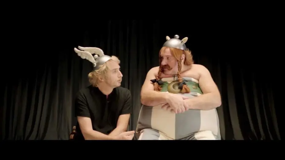 Video for the film Asterix & Obelix: God Save Britannia — ASTERIX ET OBELIX : AU SERVICE DE SA MAJESTE - interview duo