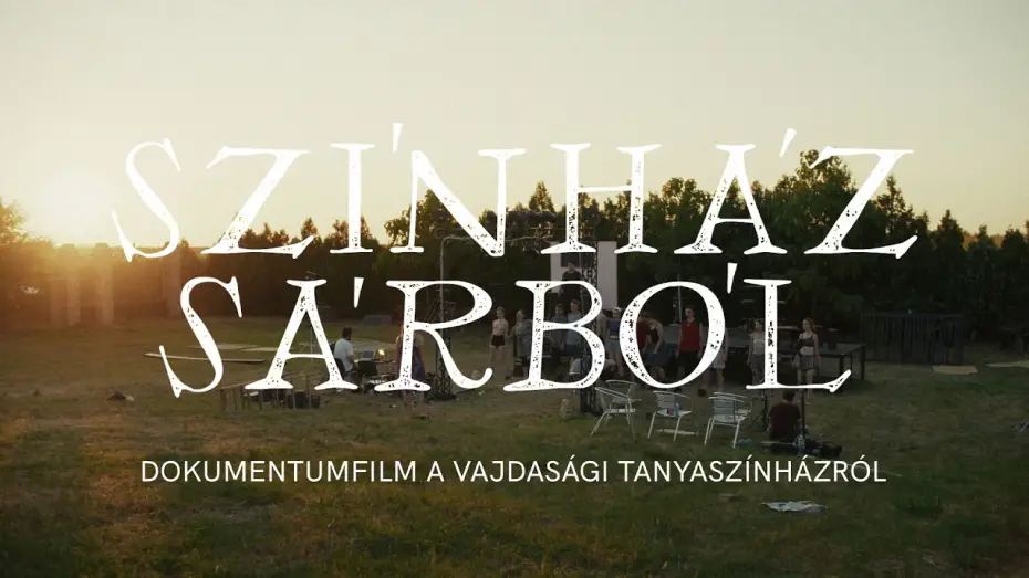 Video for the film Theatre from Mud — Színház sárból (előzetes)