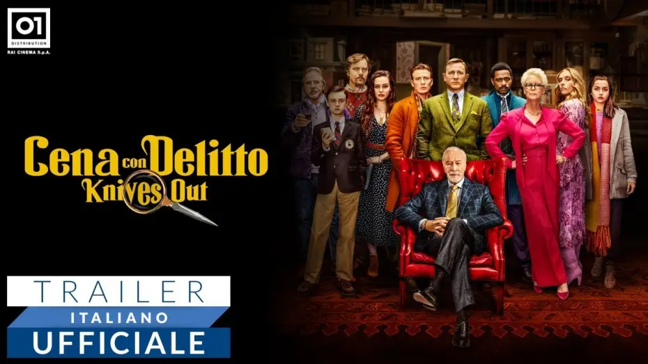 Video for the film Knives Out — CENA CON DELITTO - KNIVES OUT (2019) - Nuovo Trailer Ufficiale HD