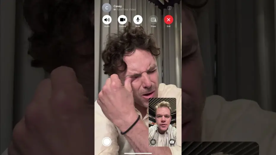 Video for the film The Instigators — FaceTime Reaction