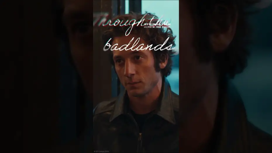 Video for the film Springsteen: Deliver Me from Nowhere — From Lincoln, Nebraska to the big screen