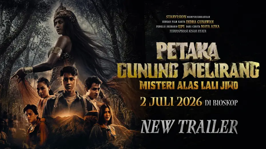 Video for the film Petaka Gunung Welirang — 𝐏𝐄𝐓𝐀𝐊𝐀 𝐆𝐔𝐍𝐔𝐍𝐆 𝐖𝐄𝐋𝐈𝐑𝐀𝐍𝐆 𝐌𝐢𝐬𝐭𝐞𝐫𝐢 𝐀𝐥𝐚𝐬 𝐋𝐚𝐥𝐢 𝐉𝐢𝐰𝐨 - 𝙉𝙚𝙬 𝙏𝙧𝙖𝙞𝙡𝙚𝙧