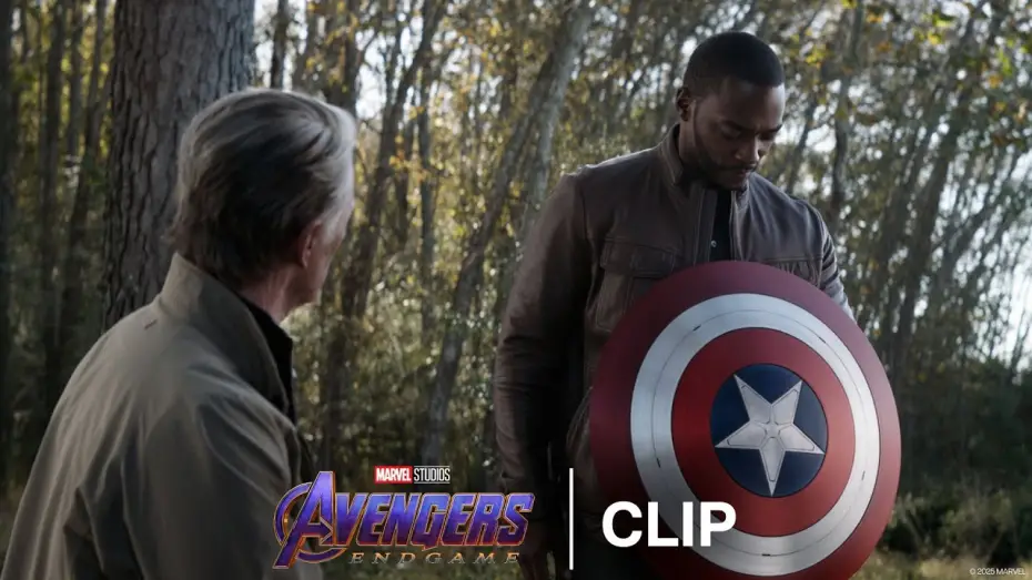 Video for the film Avengers: Endgame — Steve Passes the Captain America Shield to Sam -  Official Clip