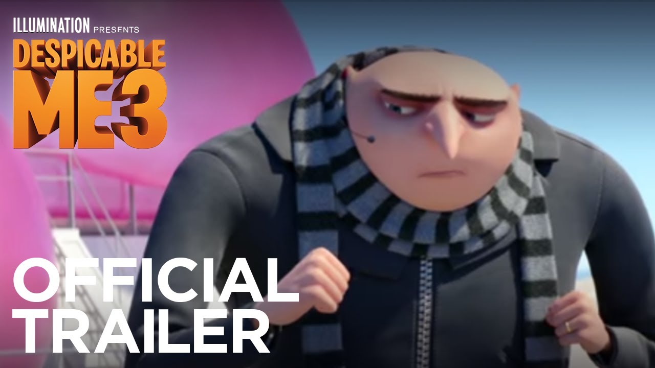 Video for the film Despicable Me 3 — Despicable Me 3 - Official Trailer - In Theaters Summer 2017 (HD)