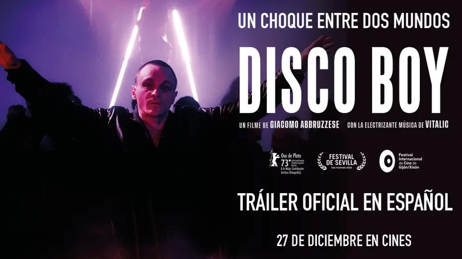 Video for the film Disco Boy — DISCO BOY | Tráiler español HD