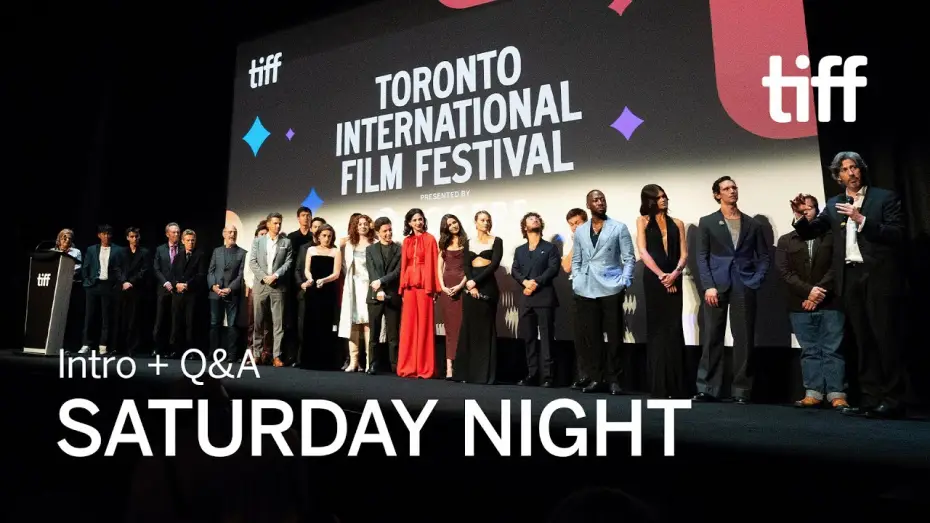 Video for the film Saturday Night — TIFF 2024 Intro + Q&A