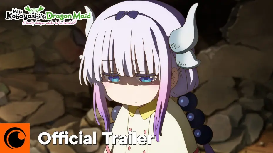 Video for the film Miss Kobayashi's Dragon Maid: A lonely dragon wants to be loved — Official Trailer [Subtitled]