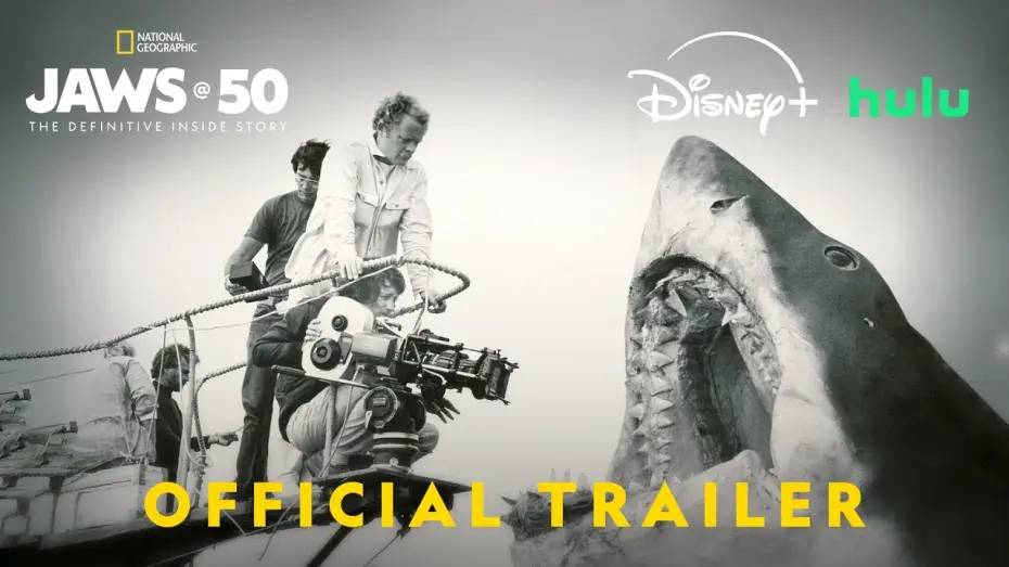 Video for the film Jaws @ 50: The Definitive Inside Story — Official Trailer