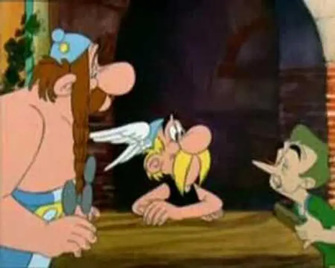 Video for the film The Twelve Tasks of Asterix — Las 12 Pruebas de Astérix en minuto y medio