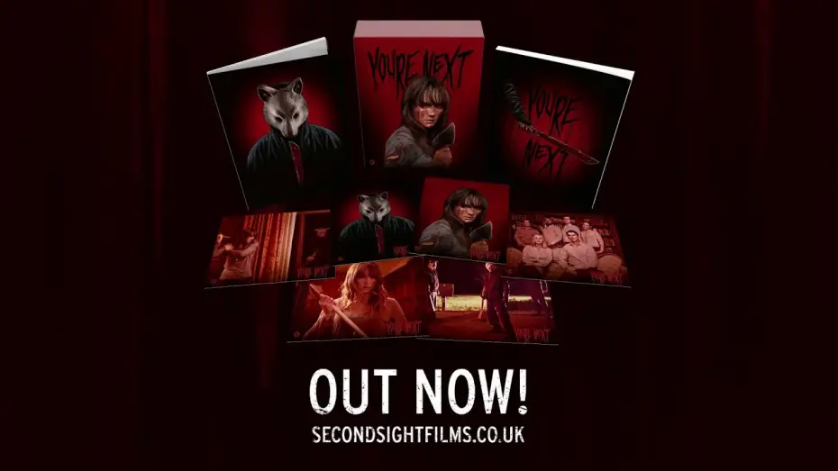 Video for the film You're Next — 4K UHD & Blu-ray Trailer