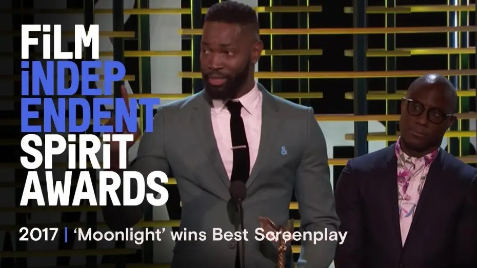 Video for the film Moonlight — MOONLIGHT wins Best Screenplay at the 2017 Film Independent Spirit Awards
