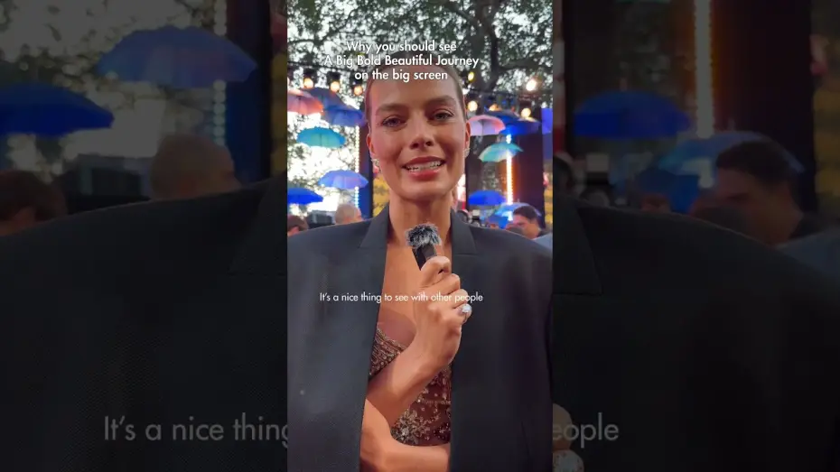 Video for the film A Big Bold Beautiful Journey — Colin and Margot speaking facts.