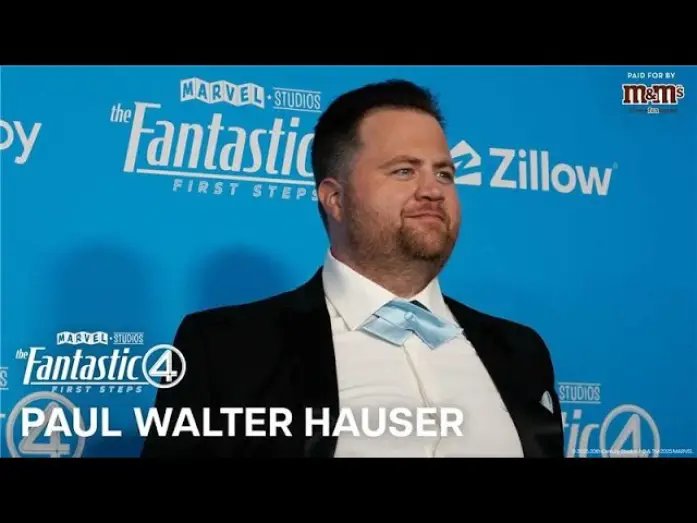 Video for the film Marvel Studios' The Fantastic Four: First Steps - World Premiere — Paul Walter Hauser is Subterranea's Leader, Mole Man