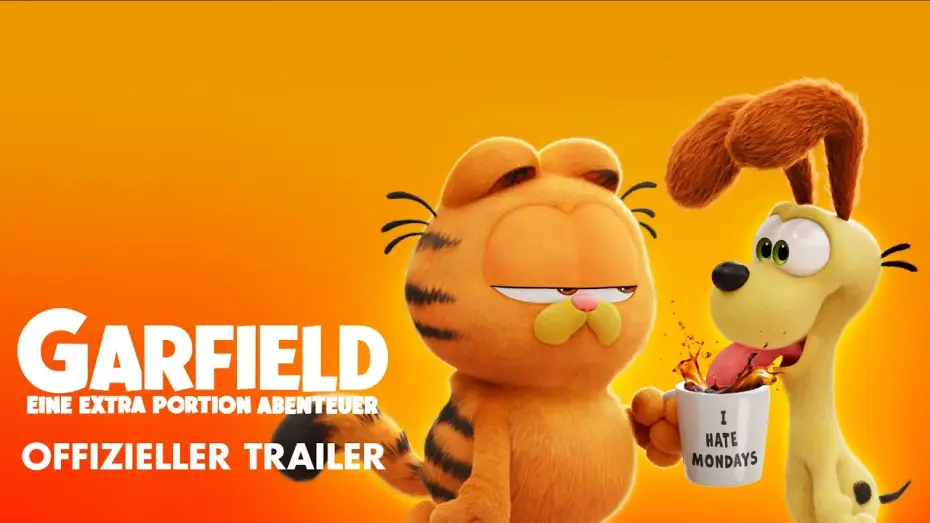 Video for the film The Garfield Movie — Offizieller Trailer #1