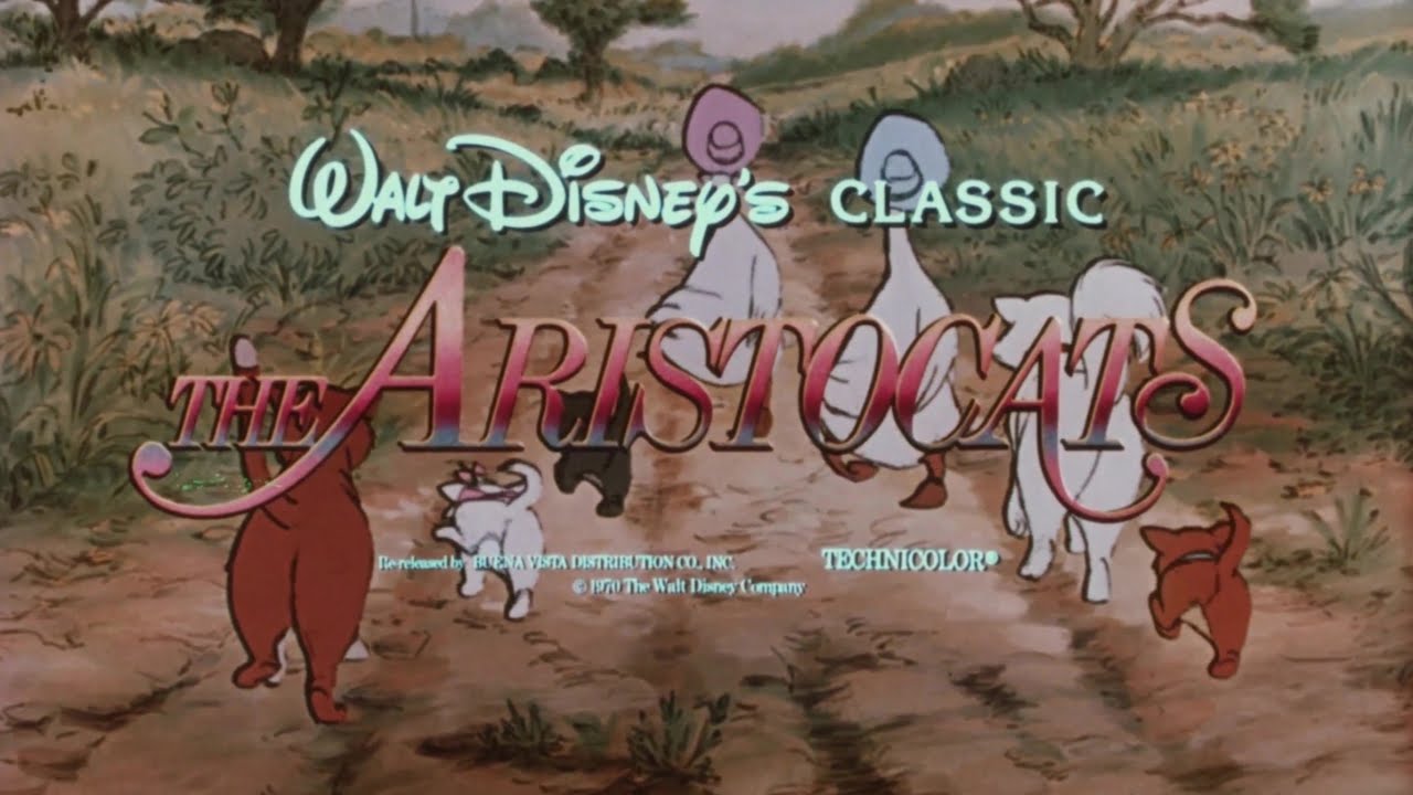 Video for the film The Aristocats — The Aristocats - Trailer #6 - 1987 Reissue Trailer (35mm 4K)