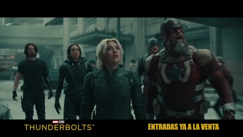 Video for the film Thunderbolts — Entradas ya a la venta