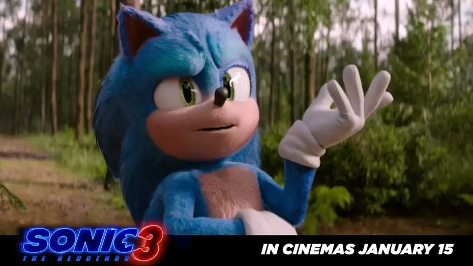 Video for the film Sonic the Hedgehog 3 — BRING IT ON!!!