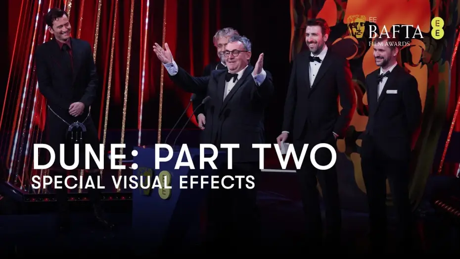 Video for the film Dune: Part Two — Dune: Part Two wins the BAFTA for Special Visual Effects | BAFTA Film Awards 2025