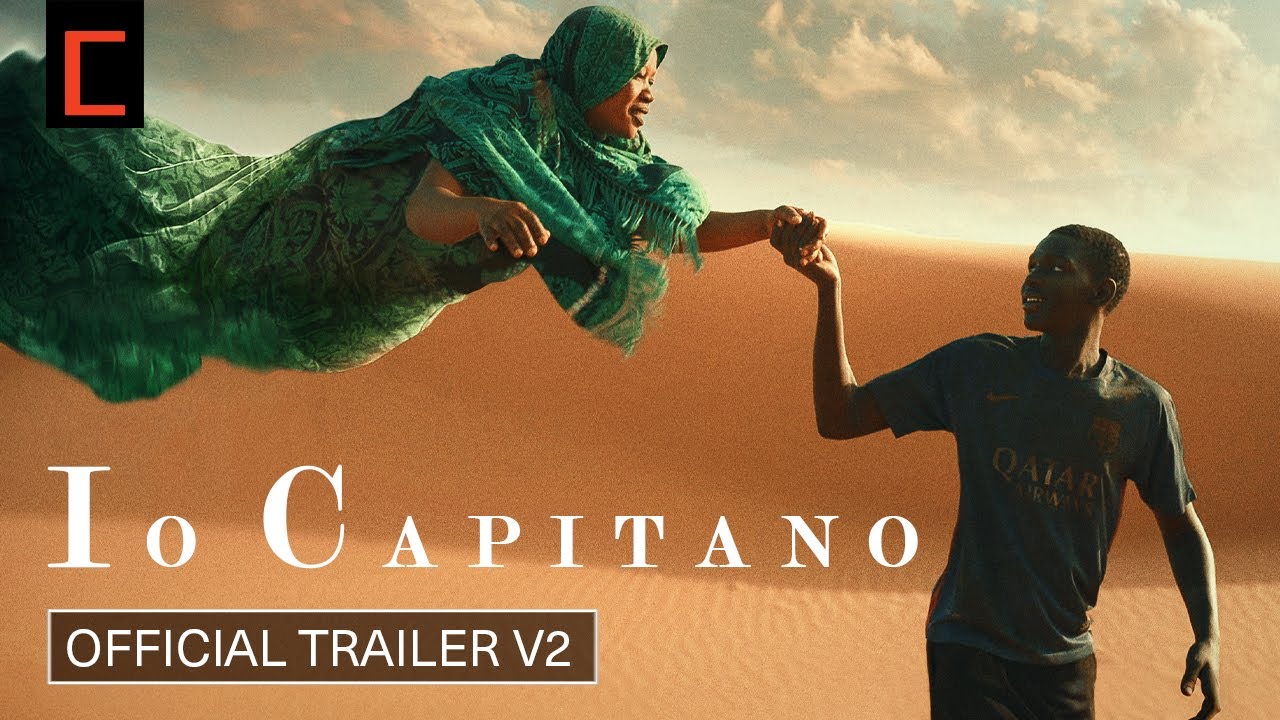Video for the film Io Capitano — Official US Trailer V2 [Subtitled]