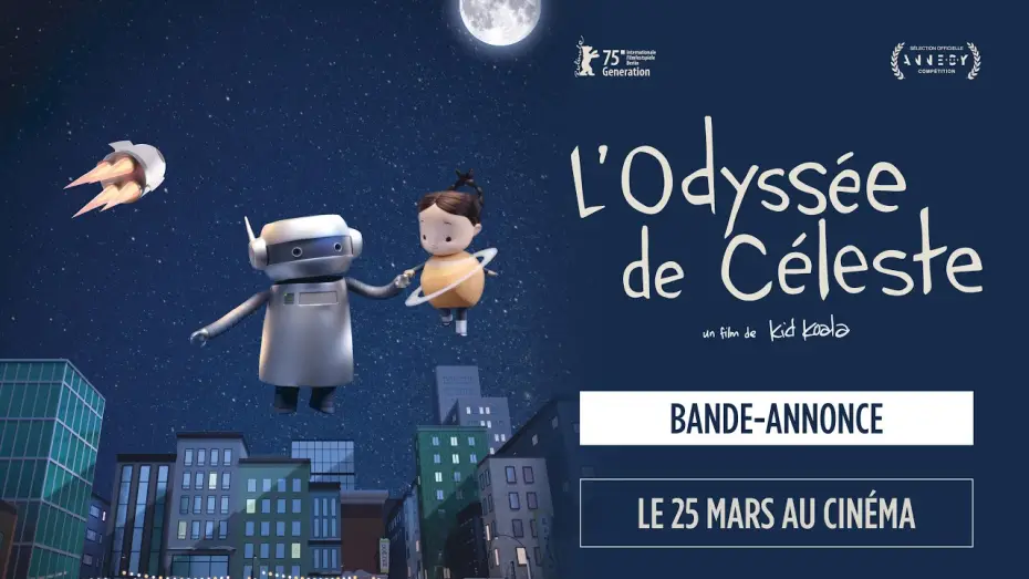 Video for the film Space Cadet — L'Odyssée de Céleste - bande-annonce officielle