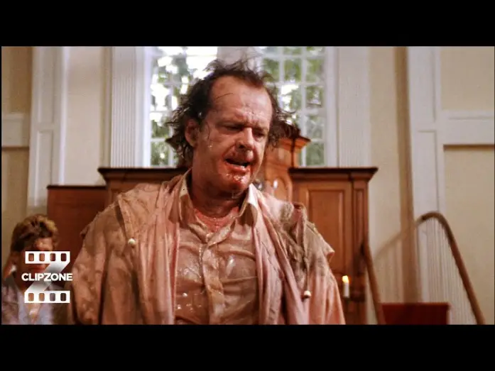 Video for the film The Witches of Eastwick — Devil Gets Sick At Church