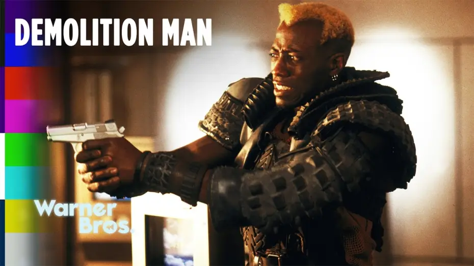 Video for the film Demolition Man — Phoenix Fights Cops