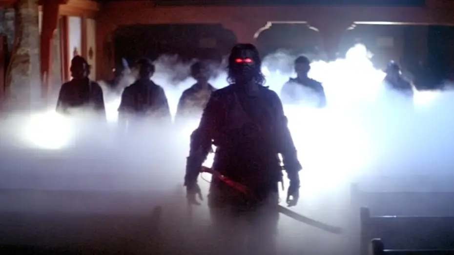 Video for the film The Fog — Behind the Scenes: The Fog (Carpenter, 1980) with Adrienne Barbeau and Jamie Lee Curtis