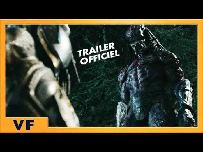 Video for the film The Predator — Bande-annonce 2 VF