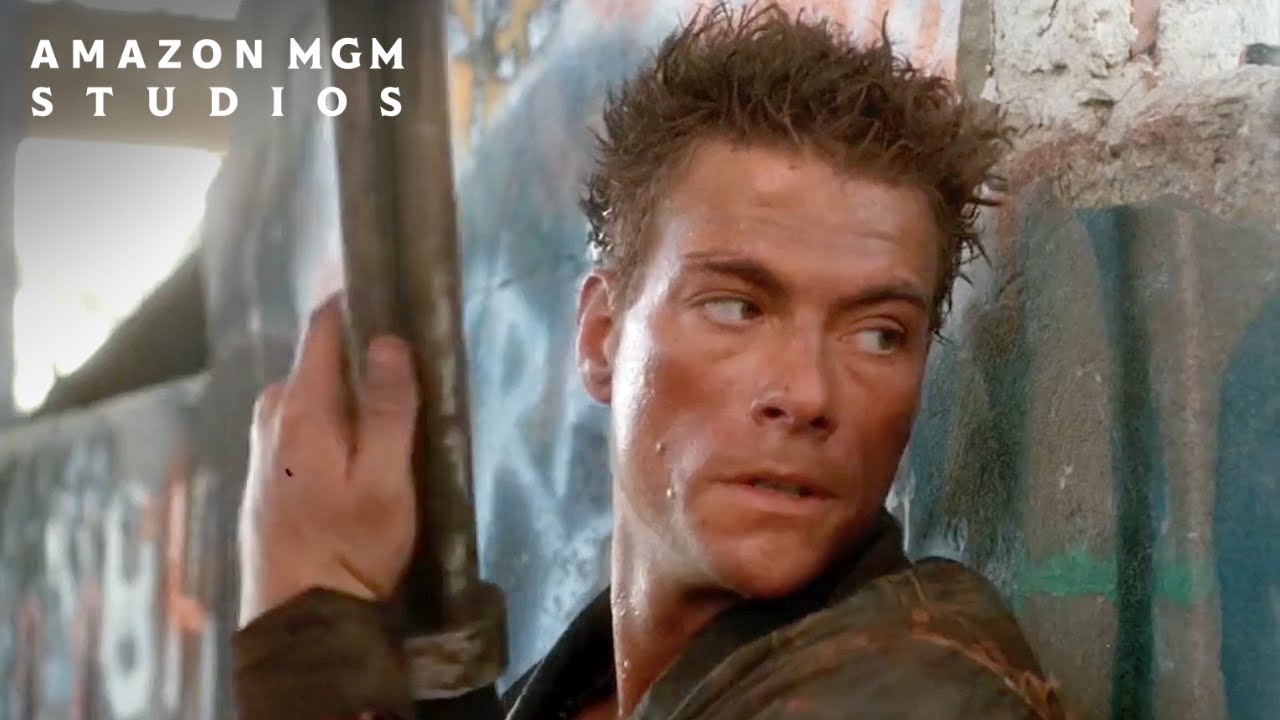 Video for the film Cyborg — Gibson Fights Off A Gang