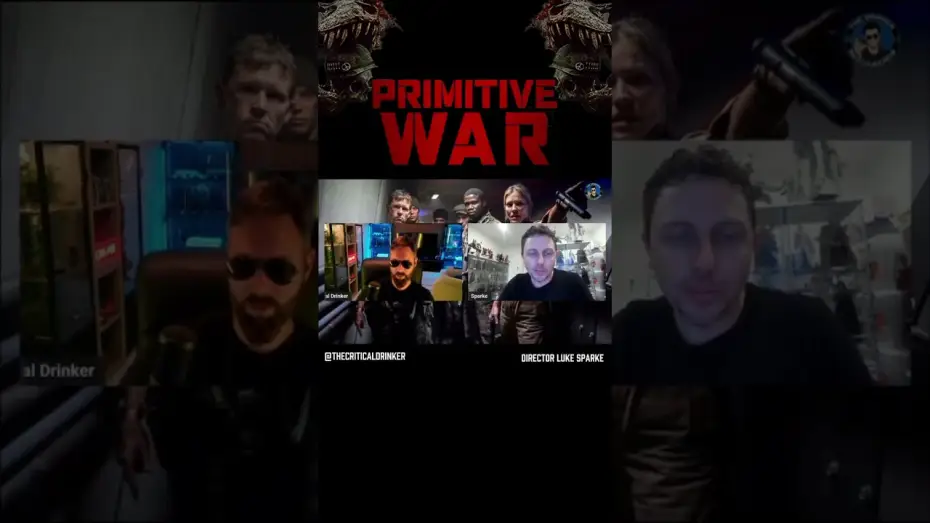 Video for the film Primitive War — Director Luke Sparke with questions from fans with The Critical Drinker
