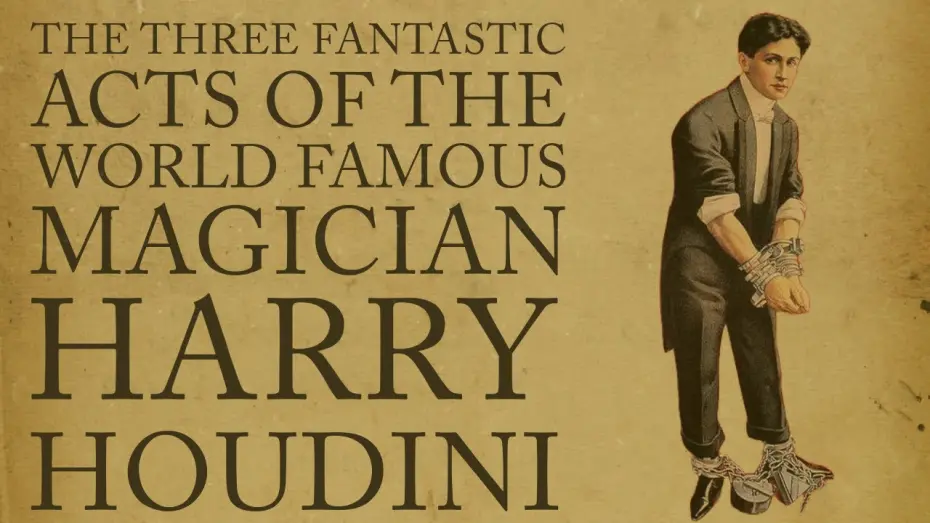 Video for the film Harry Houdini — Harry Houdini