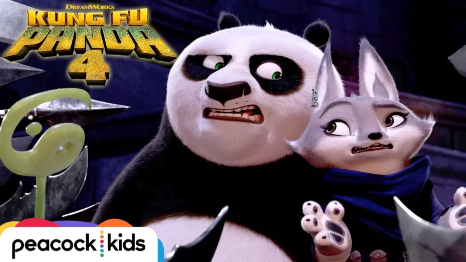 Video for the film Kung Fu Panda 4 — Po runs into Juniper City's dangerous underworld