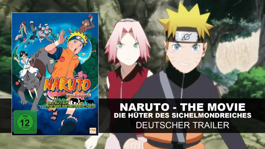 Video for the film Naruto the Movie: Guardians of the Crescent Moon Kingdom — Naruto The Movie 3 - Die Hüter des Sichelmondreiches (Deutscher Trailer) HD | KSM Anime