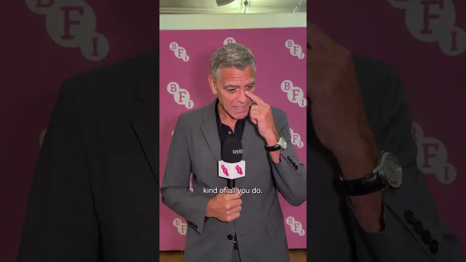 Video for the film Jay Kelly — George Clooney on feeling nostalgic about his films & a career's worth of hairdos