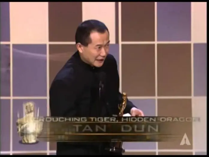 Video for the film Crouching Tiger, Hidden Dragon — Tan Dun winning Original Score for "Crouching Tiger, Hidden Dragon"