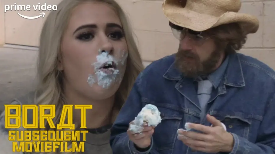 Video for the film Borat Subsequent Moviefilm — Tutar Accidentally Eats a Baby and Wants to Keep It | Borat: Subsequent Moviefilm | Prime Video