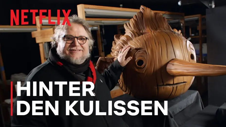 Video for the film Guillermo del Toro's Pinocchio — Das Handwerk