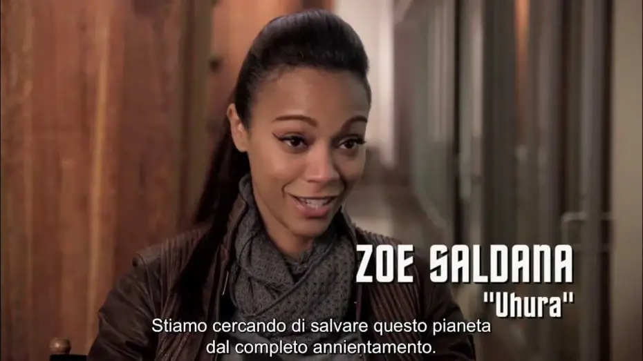 Video for the film Star Trek Into Darkness — Into Darkness Star Trek - Character Profile: Uhura (sottotitoli in italiano)
