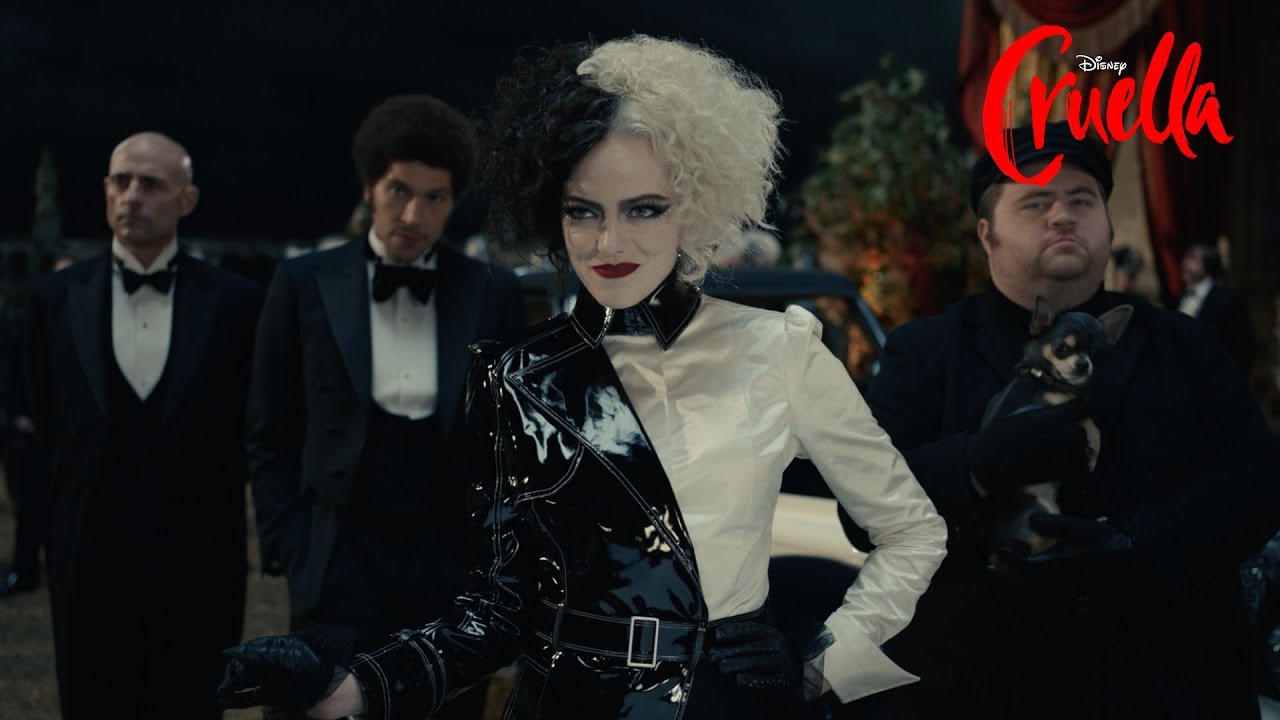 Video for the film Cruella — Meet the Villain