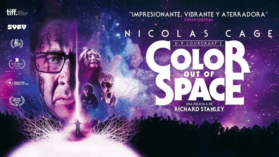 Video for the film Color Out of Space — TRÁILER - COLOR OUT OF SPACE
