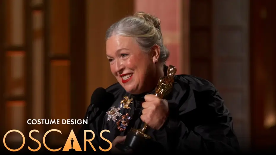 Video for the film Frankenstein — ‘Frankenstein’ Wins Best Costume Design | 98th Oscars Speech (2026)