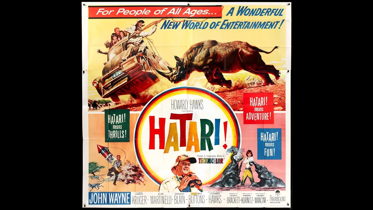 Video for the film Hatari! — Michael Schlesinger on HATARI!