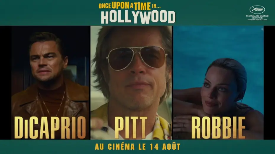 Video for the film Once Upon a Time… in Hollywood — TV Spot : « Connected » VF