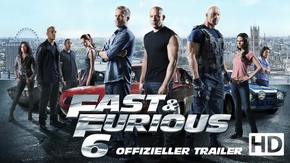 Video for the film Fast & Furious 6 — Fast & Furious 6 - Trailer 2 - Deutsch HD