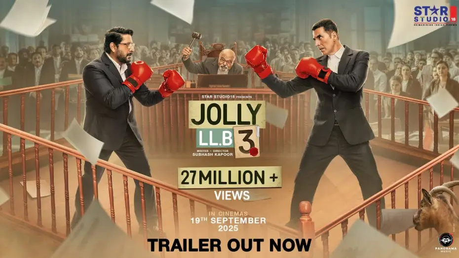 Video for the film Jolly LLB 3 — Jolly LLB 3 | Trailer |