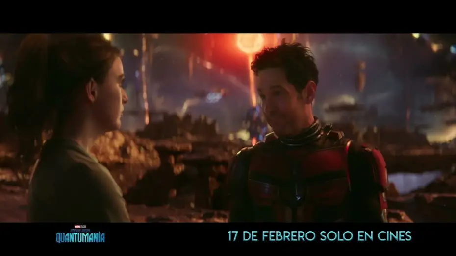 Video for the film Ant-Man and the Wasp: Quantumania — Anuncio: 'Es un universo secreto'