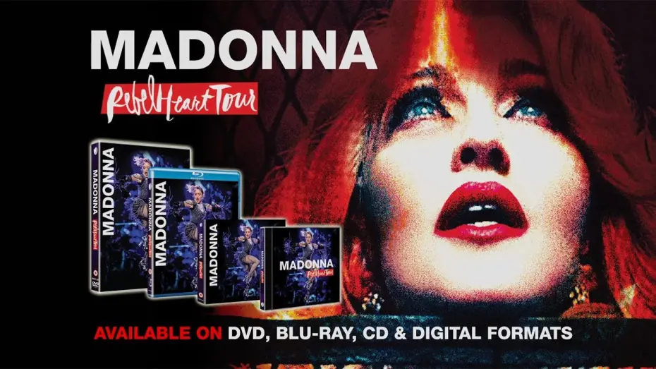 Video for the film Madonna: Rebel Heart Tour — Madonna - The Rebel Heart Tour DVD Trailer