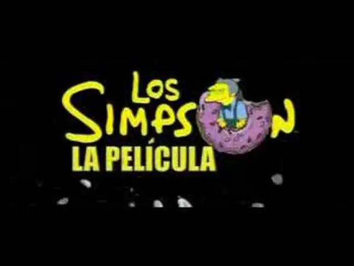 Video for the film The Simpsons Movie — Trailer pelicula SIMPSONS